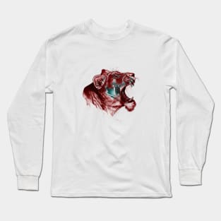 Lion 3D Long Sleeve T-Shirt